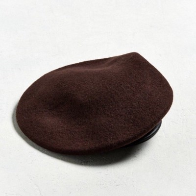 NWT Urban Outfitters Wool Chocolate Beret  eb-83646863